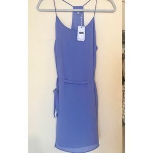 NWT Naked Zebra periwinkle dress